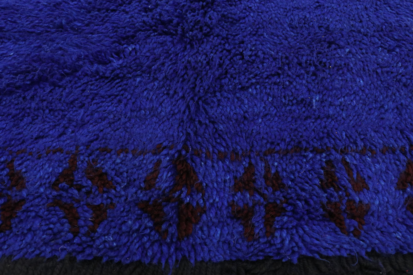 7 x 13 Vintage Beni M'Guild Blue Moroccan Rug 21061