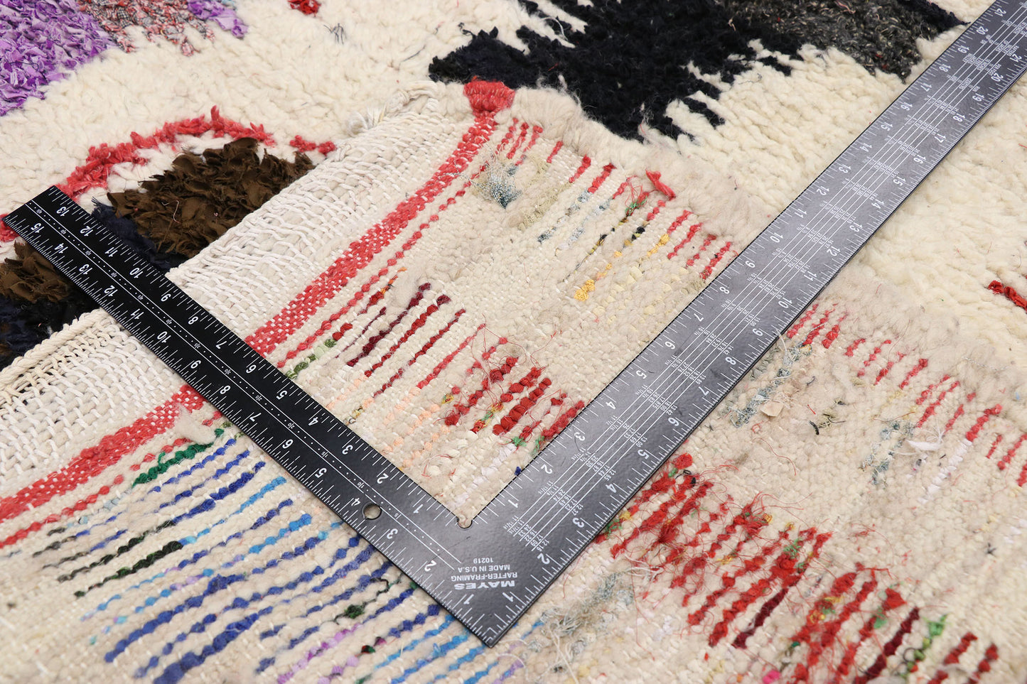 4 x 7 Vintage Moroccan Azilal Rug 21072