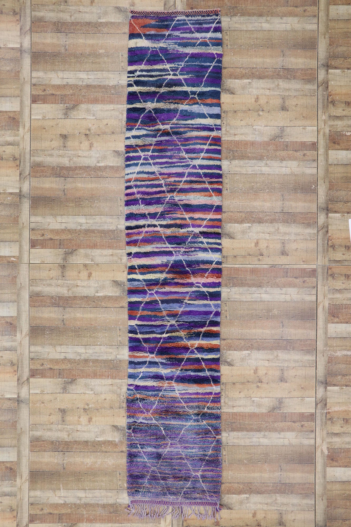 3 x 14 Colorful Moroccan Runner 21091