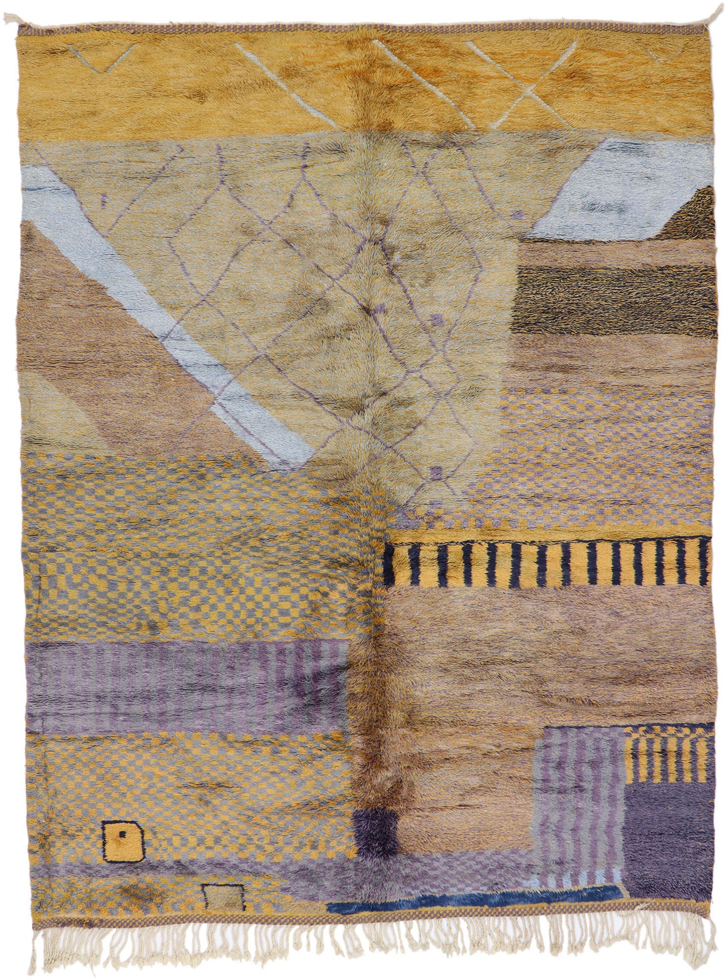 9 x 12 Contemporary Moroccan Rug 21104