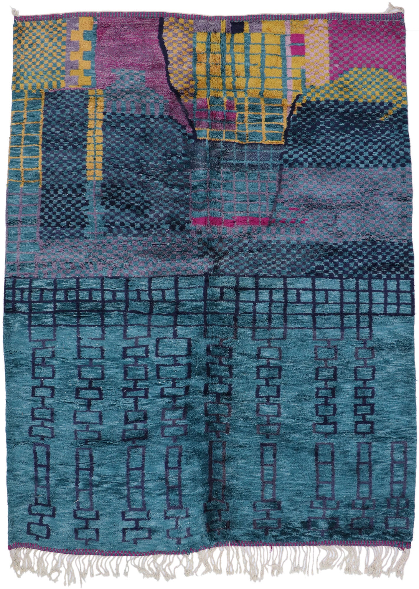 9 x 12 Contemporary Moroccan Rug 21119
