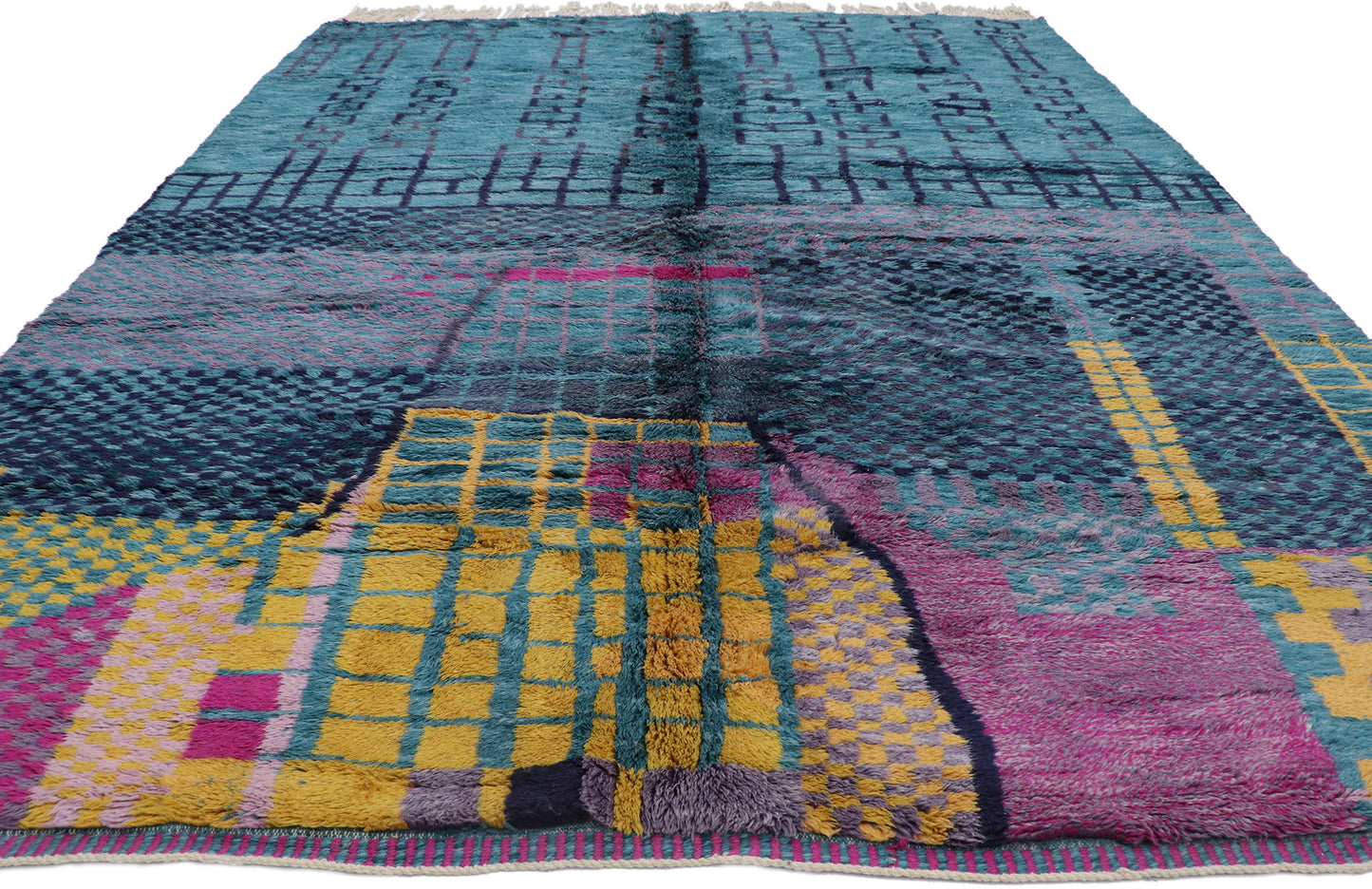 9 x 12 Contemporary Moroccan Rug 21119