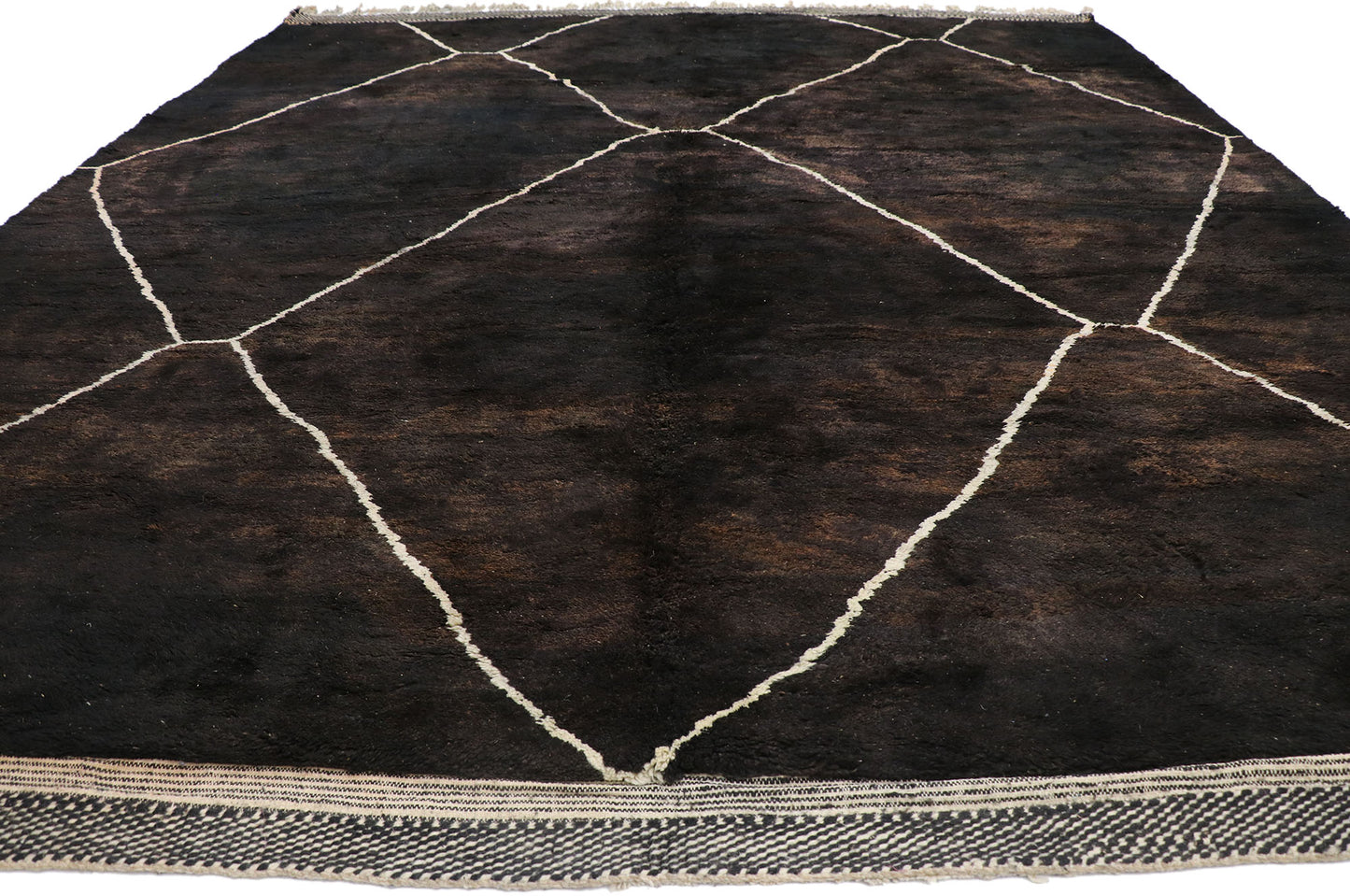 12 x 13 Large Earthy Moroccan Rug 21136