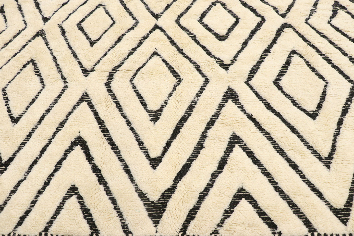 10 x 13 Modern Beni Mrirt Moroccan Rug 21158