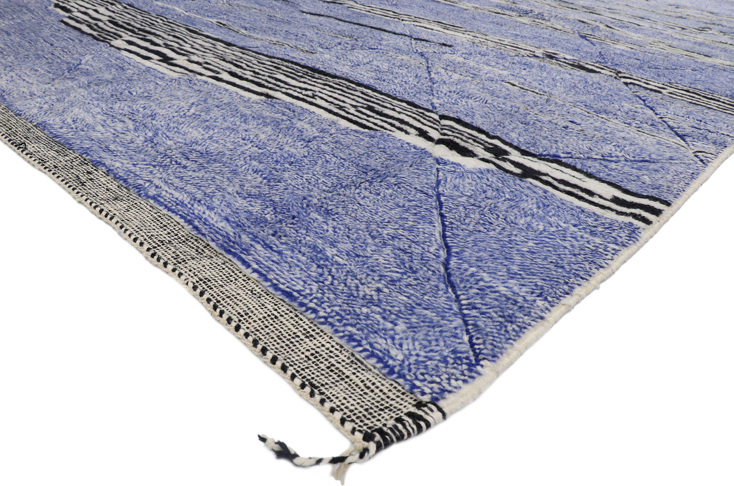 10 x 14 Modern Beni Mrirt Moroccan Rug 21184