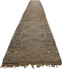3 x 25 Vintage Zemmour Moroccan Kilim Runner 21187