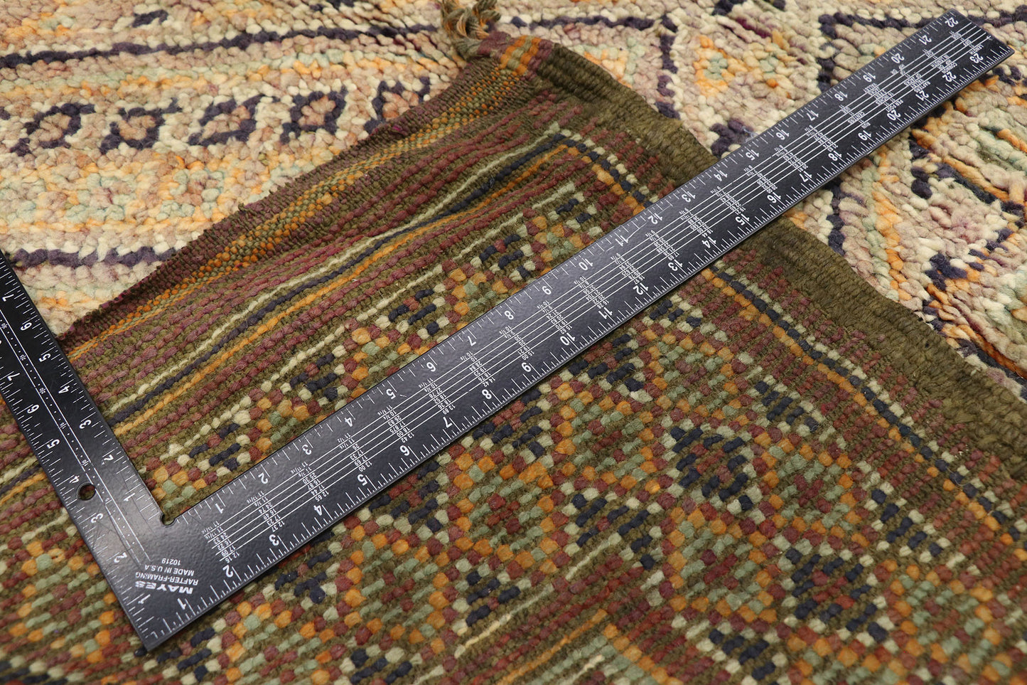 7 x 11 Vintage Zayane Moroccan Rug 21198