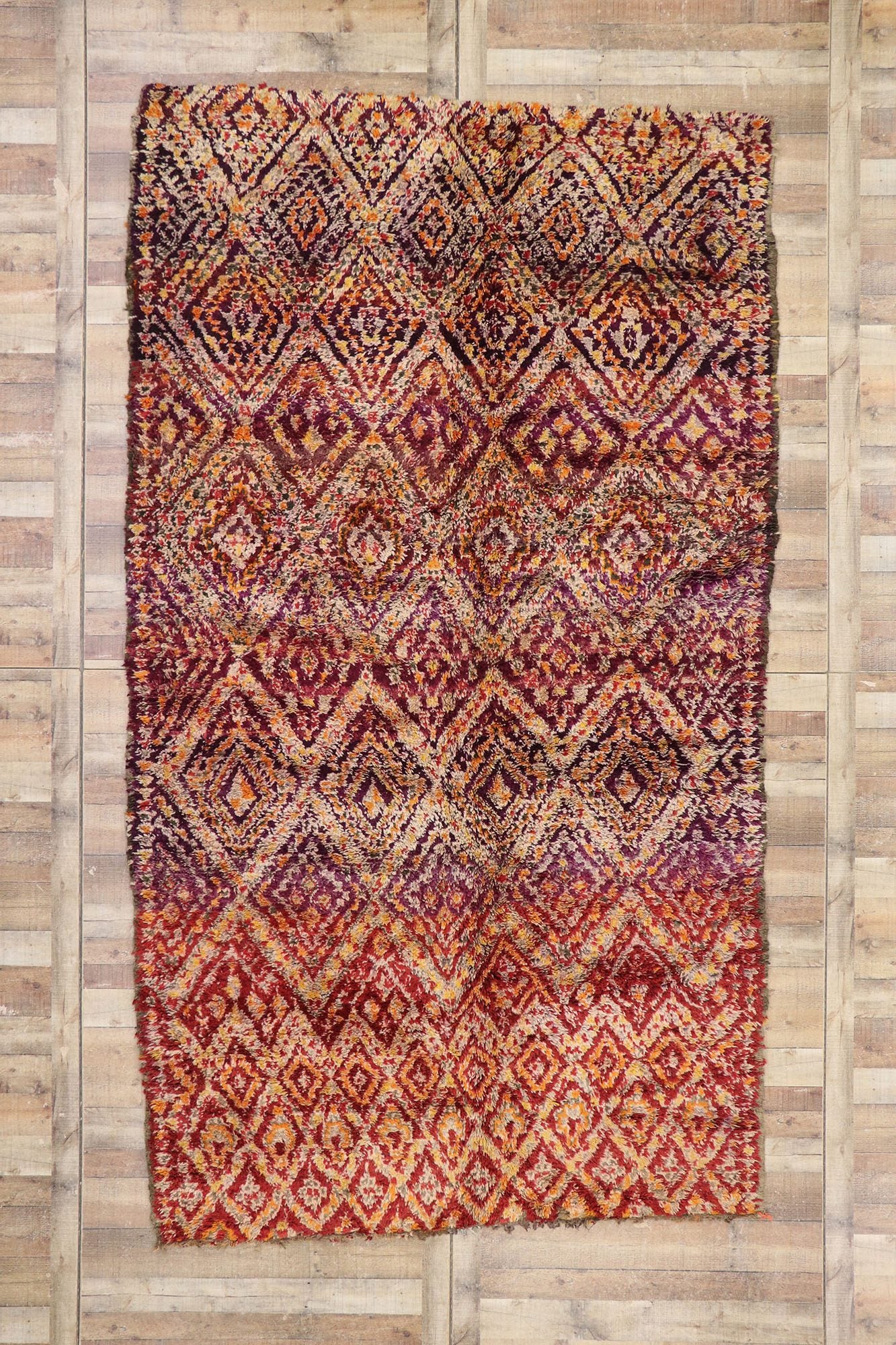 7 x 12 Vintage Moroccan Rug 21201