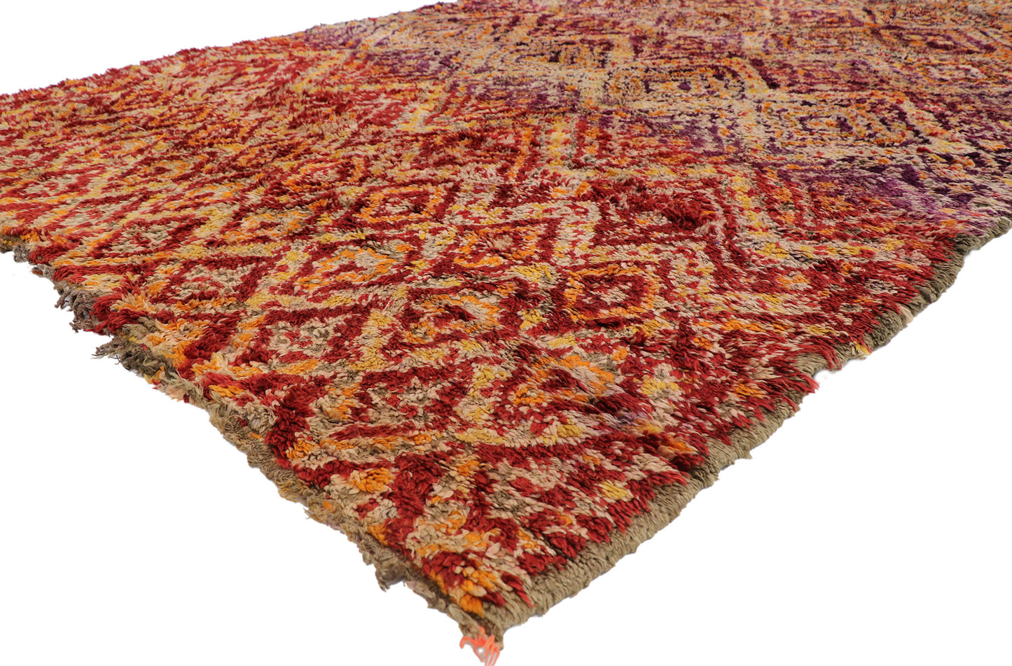 7 x 12 Vintage Moroccan Rug 21201