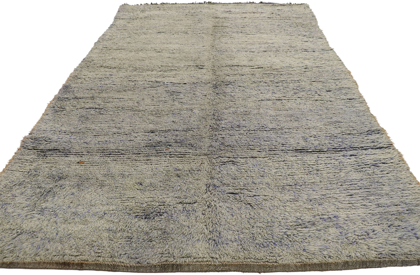 7 x 10 Vintage Purple Beni Mrirt Moroccan Rug 21206