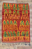 6 x 7 Vintage Red Boujad Moroccan Rug 21207