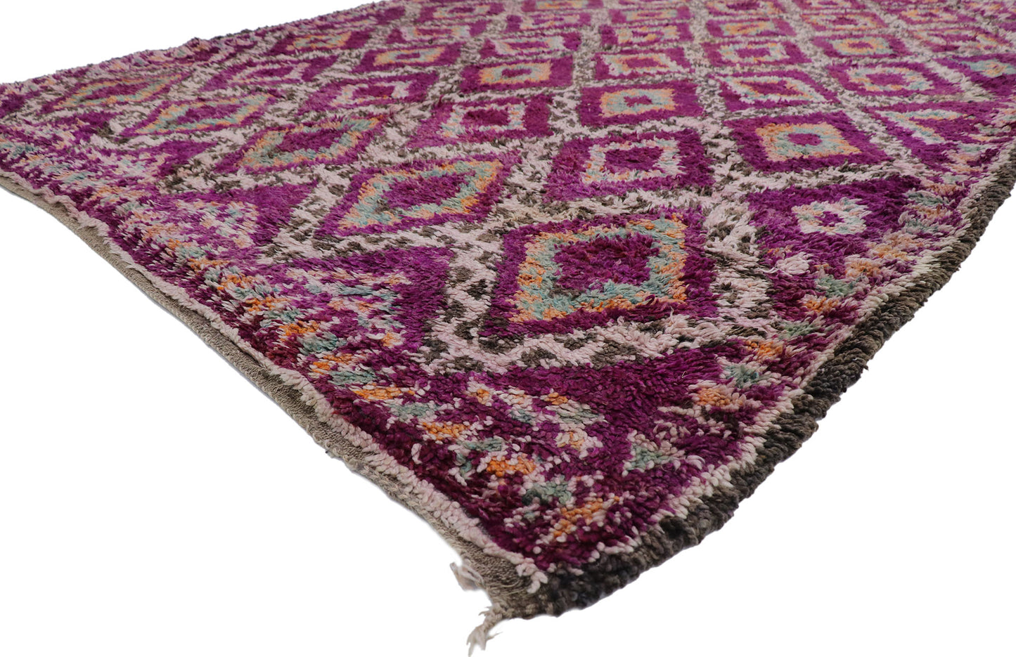 8 x 11 Vintage Purple Moroccan Rug 21221