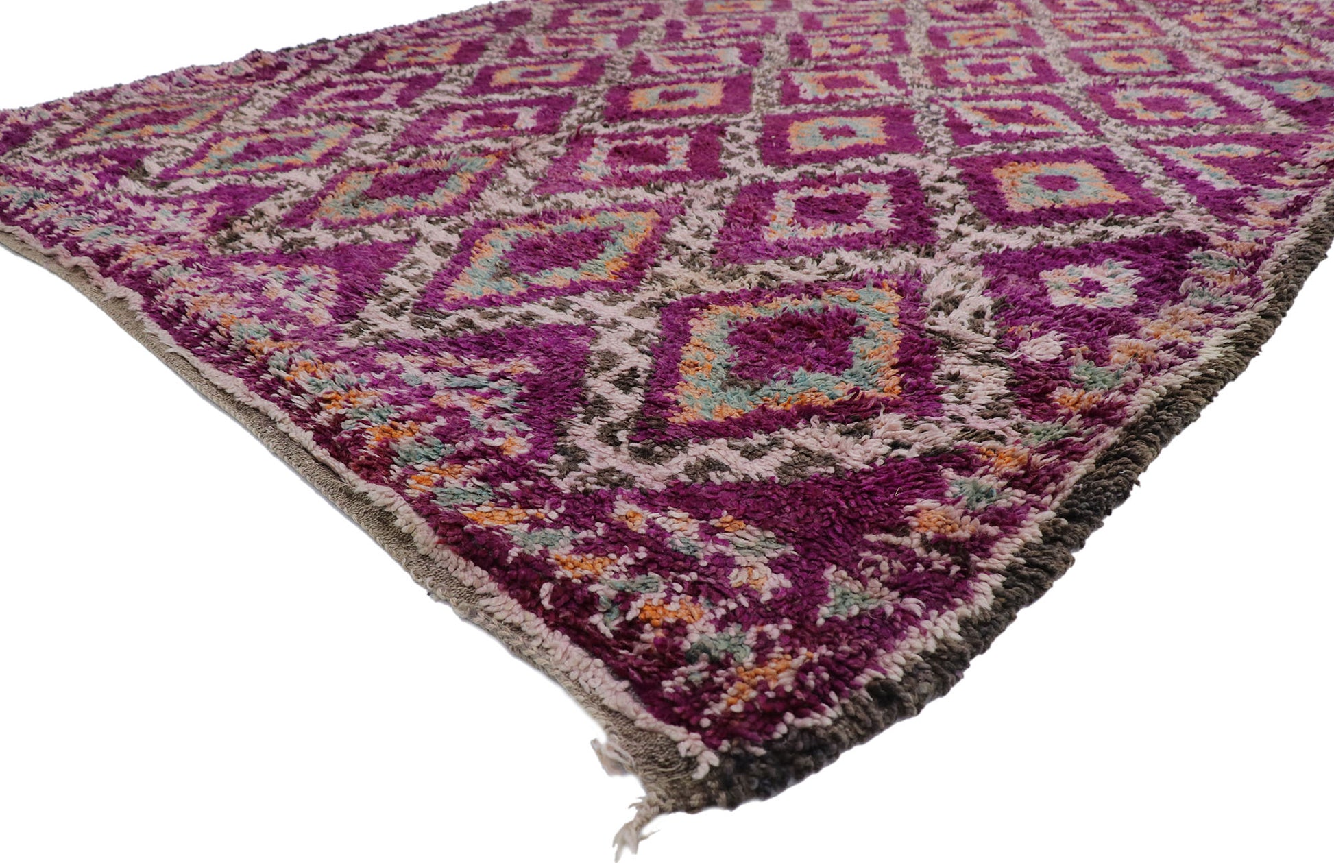 8 x 11 Vintage Purple Moroccan Rug 21221