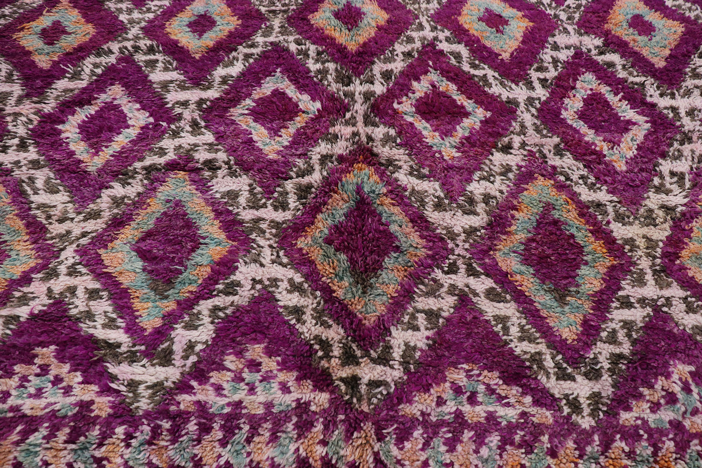 8 x 11 Vintage Purple Moroccan Rug 21221