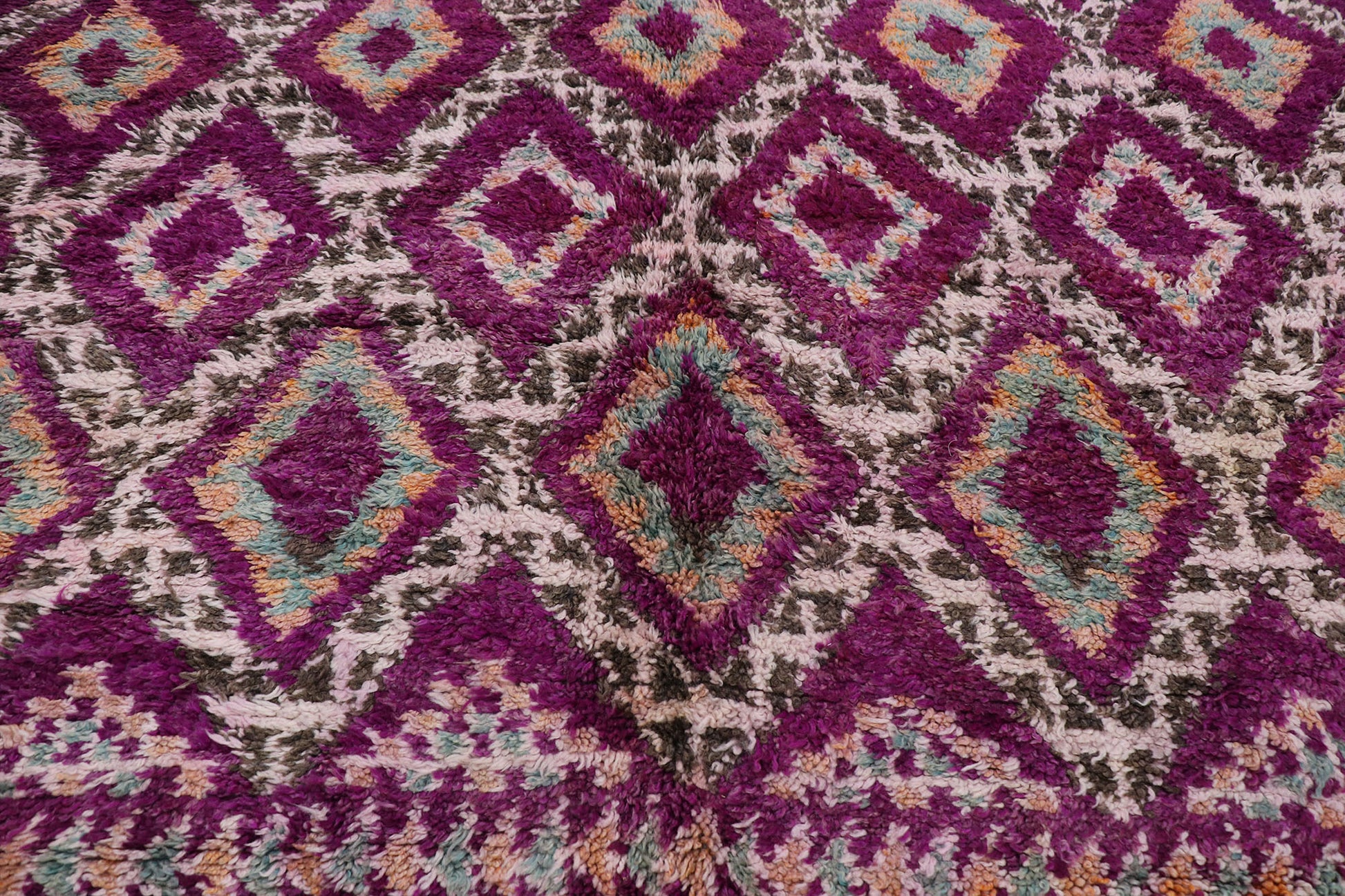 8 x 11 Vintage Purple Moroccan Rug 21221