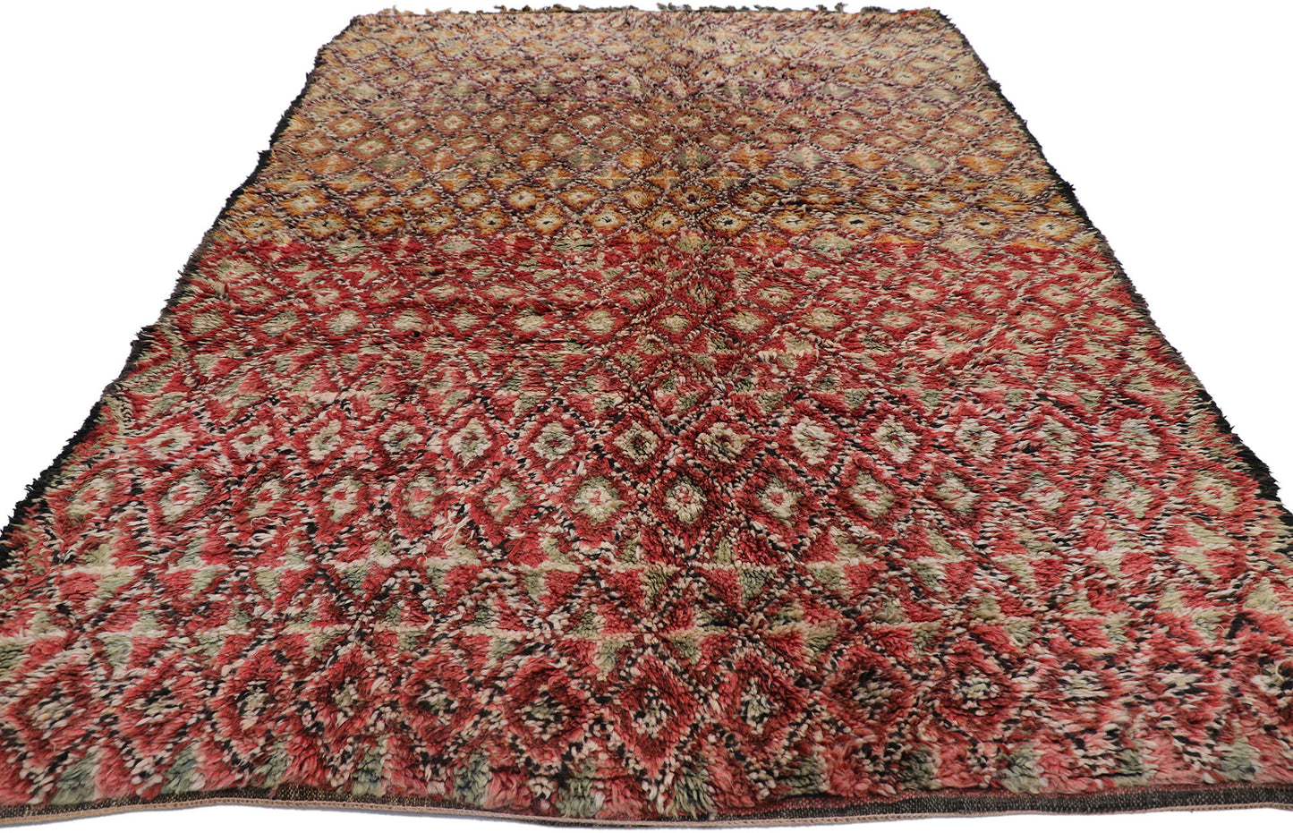 6 x 9 Vintage Moroccan Rug 21225