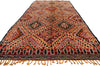7 x 13 Vintage Red Moroccan Rug 21226