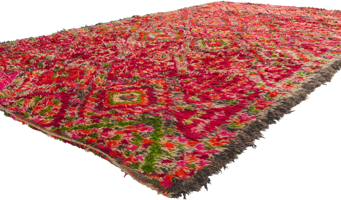 7 x 12 Vintage Beni MGuild Moroccan Rug 21231