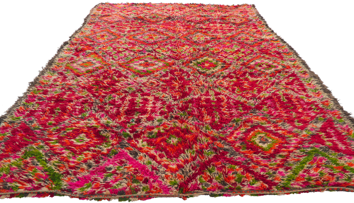 7 x 12 Vintage Beni MGuild Moroccan Rug 21231