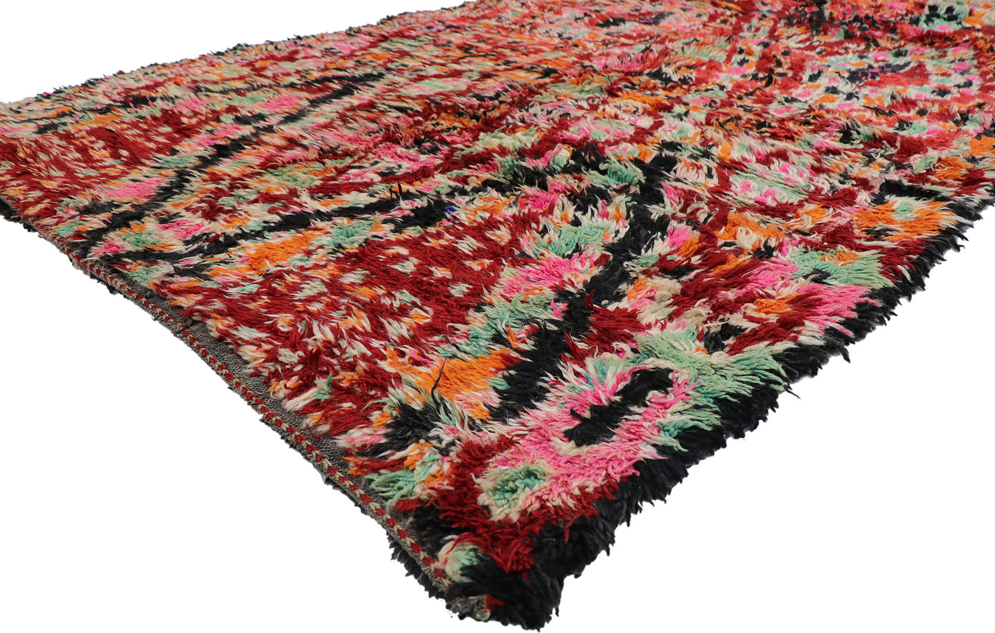6 x 11 Vintage Beni MGuild Moroccan Rug 21232