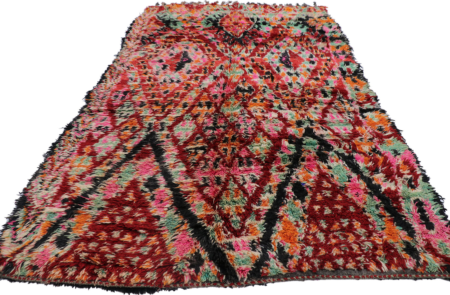 6 x 11 Vintage Beni MGuild Moroccan Rug 21232