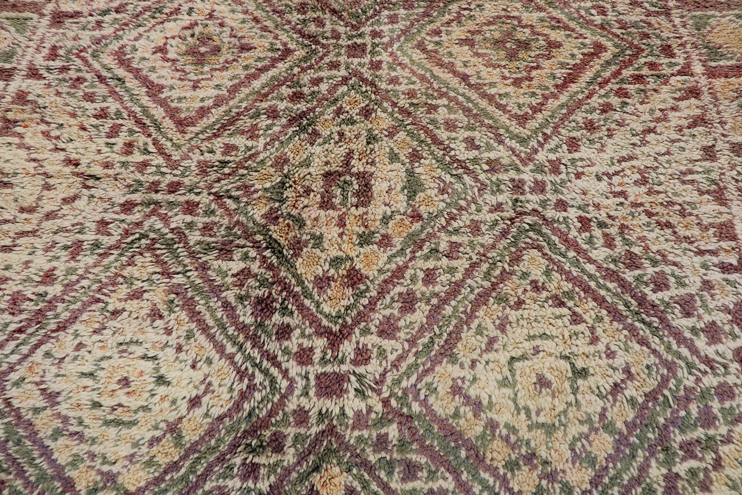 7 x 13 Vintage Zayane Moroccan Rug 21234
