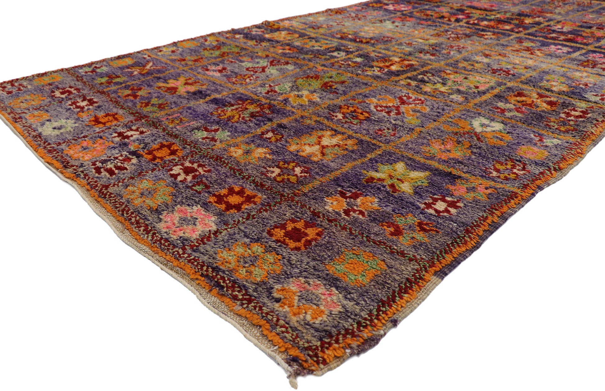 5 x 9 Vintage Boujad Moroccan Rug 21240