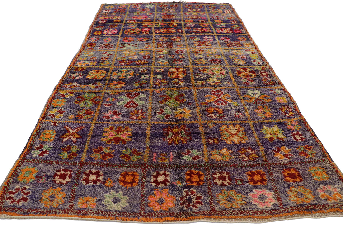 5 x 9 Vintage Boujad Moroccan Rug 21240