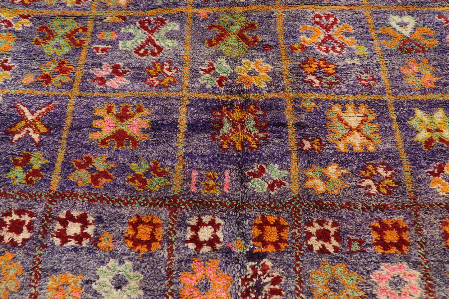 5 x 9 Vintage Boujad Moroccan Rug 21240