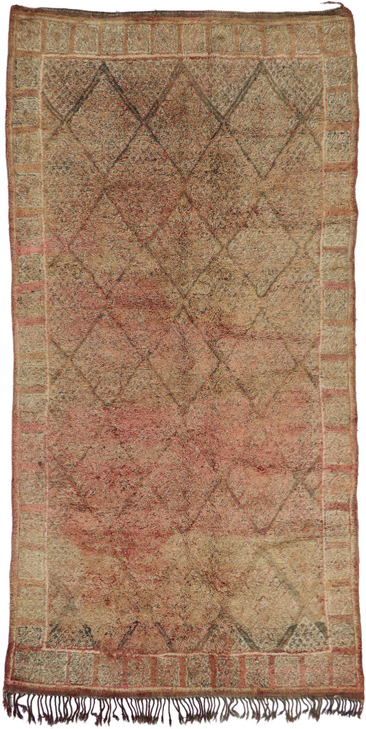 6 x 12 Vintage Zayane Moroccan Rug 21251