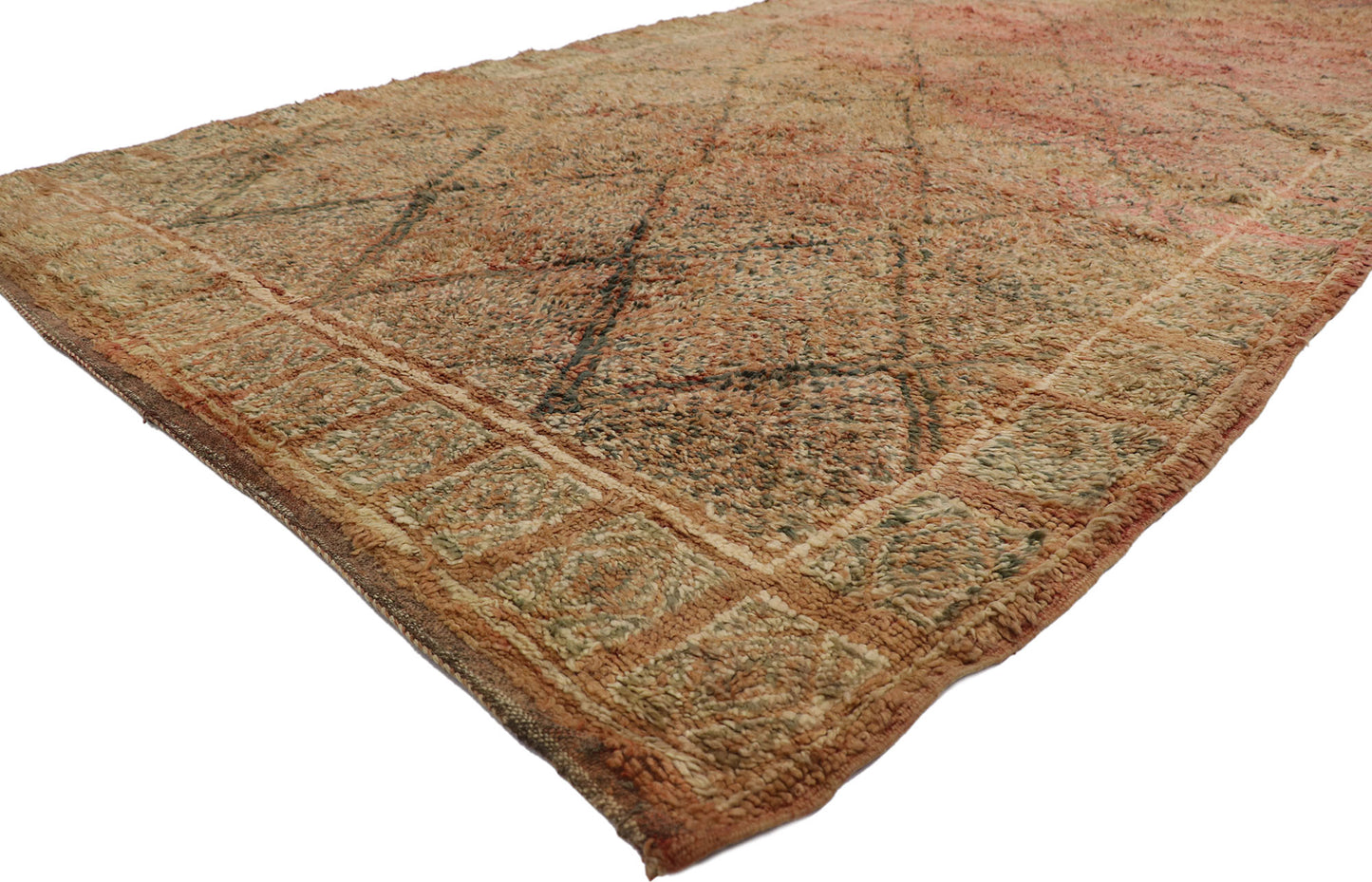 6 x 12 Vintage Zayane Moroccan Rug 21251