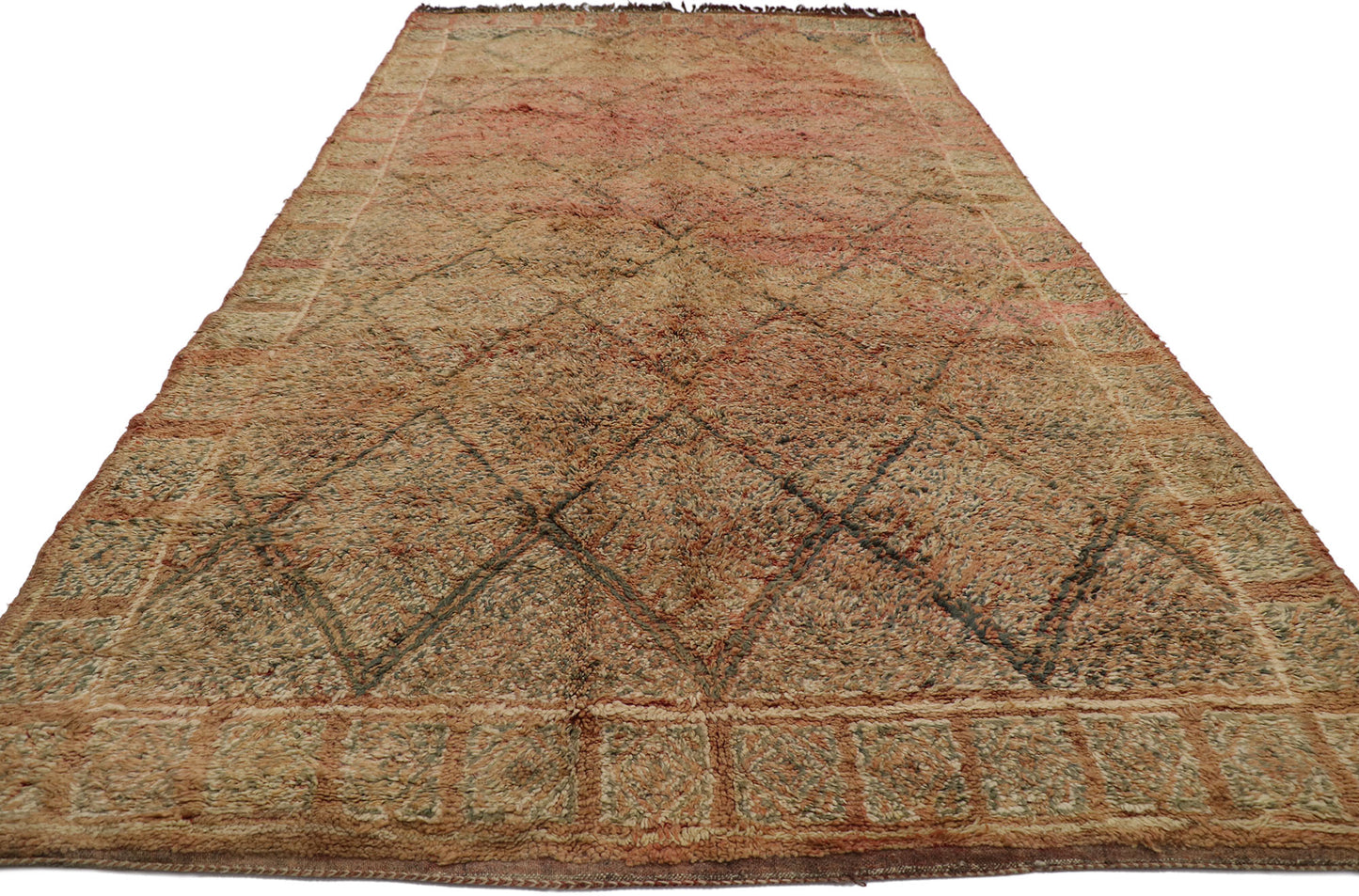 6 x 12 Vintage Zayane Moroccan Rug 21251