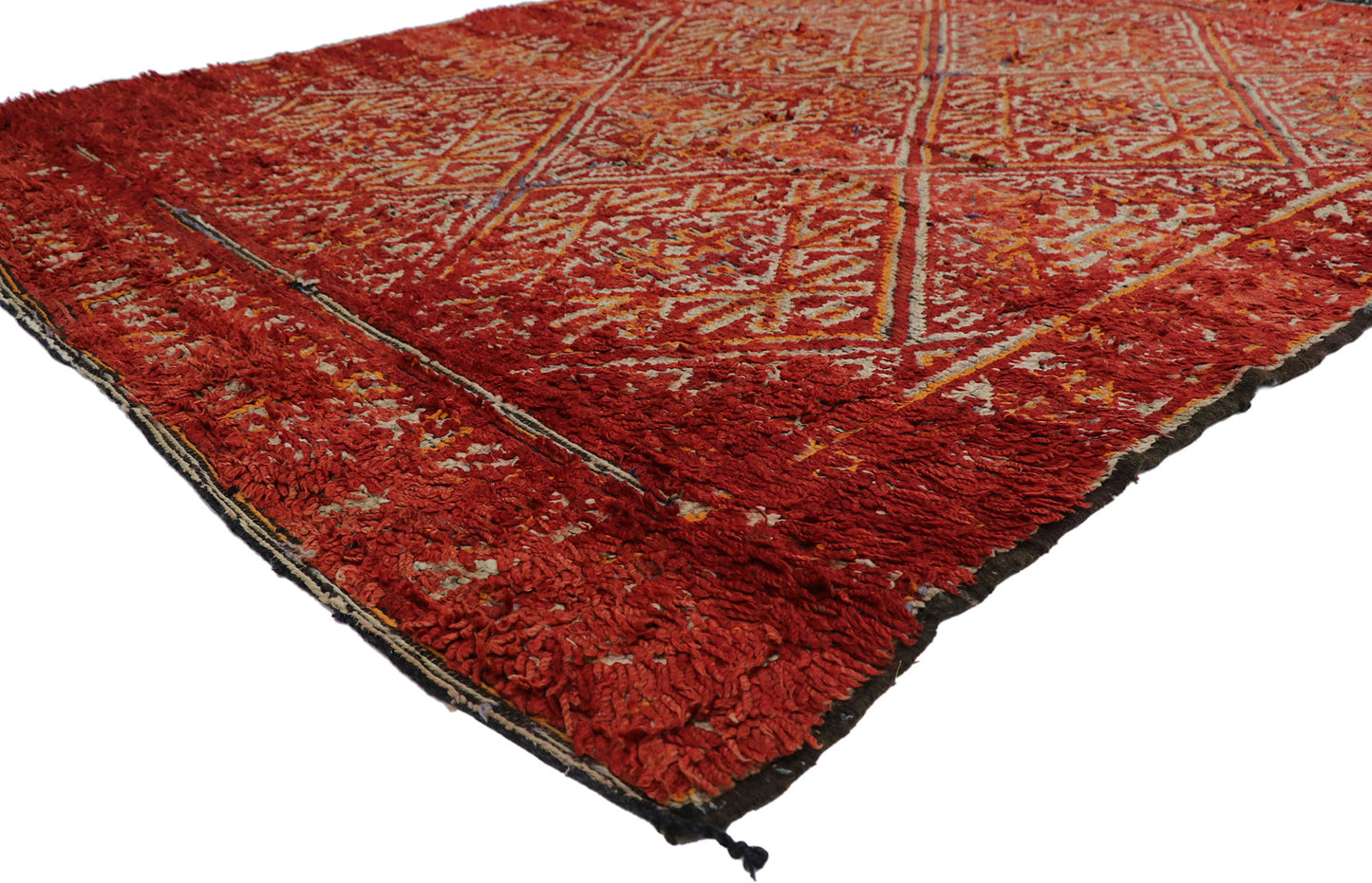 6 x 9 Vintage Beni MGuild Moroccan Rug 21254