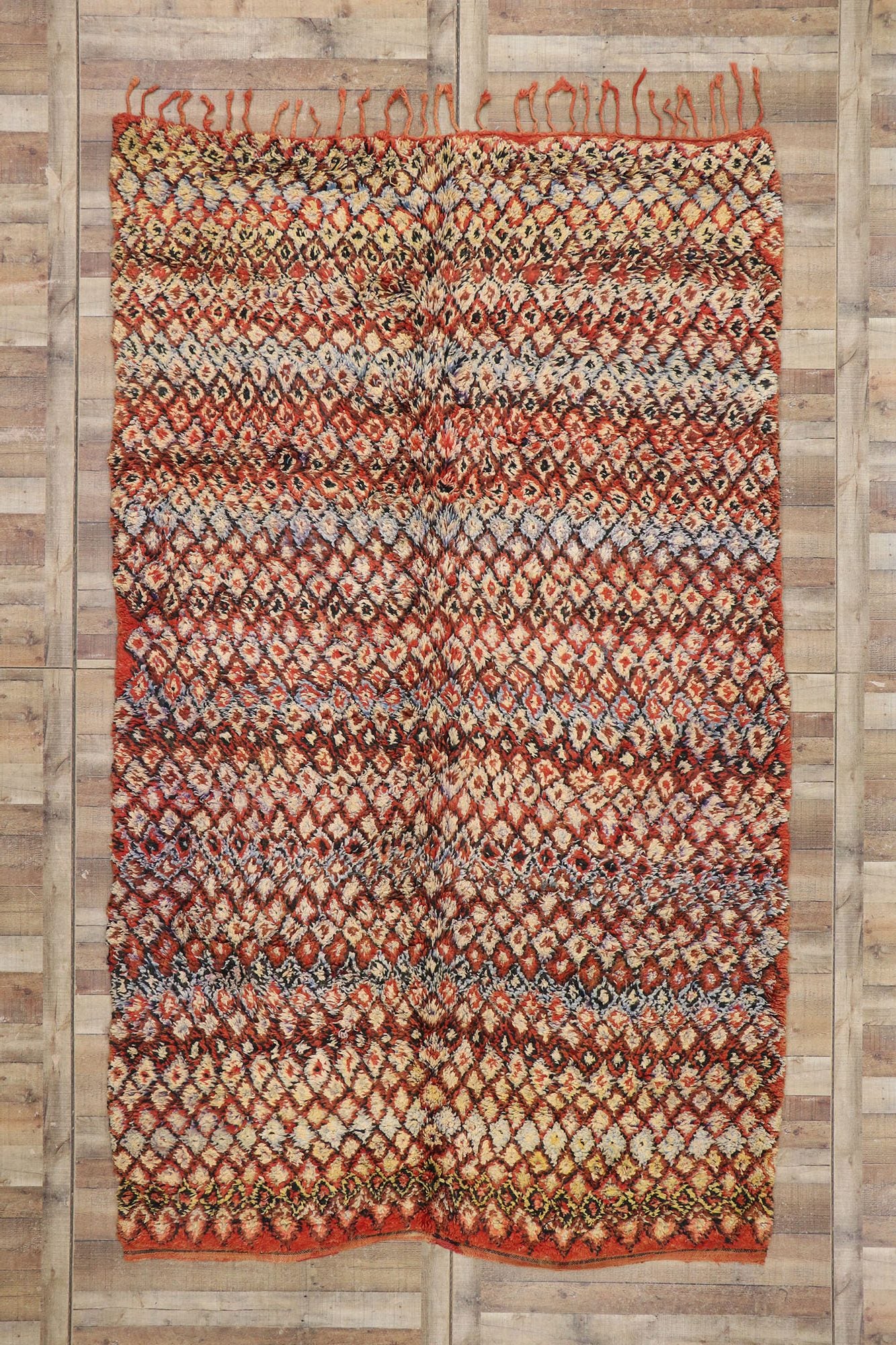 7 x 12 Vintage Moroccan Rug 21256
