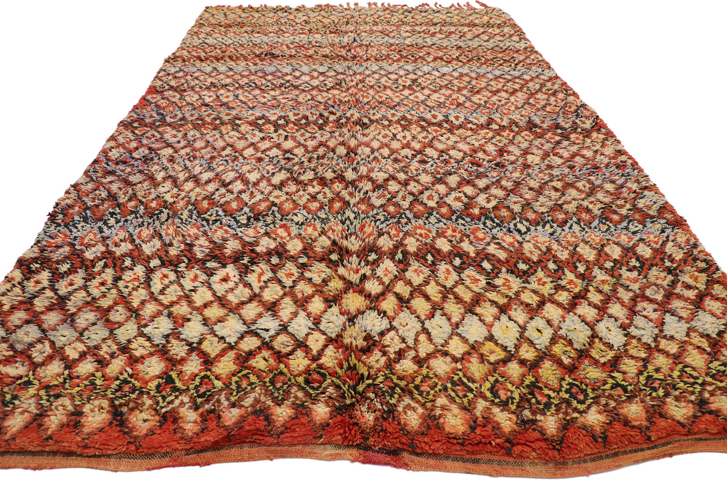 7 x 12 Vintage Moroccan Rug 21256