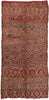6 x 12 Vintage Moroccan Beni Ourain Rug 21263