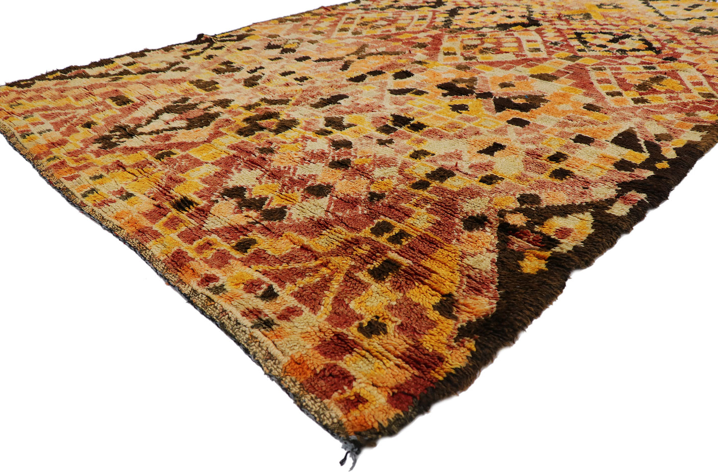 6 x 9 Vintage Beni MGuild Moroccan Rug 21268