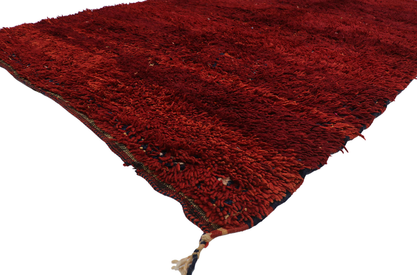 7 x 10 Vintage Red Beni MGuild Moroccan Rug 21270