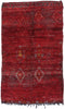 6 x 10 Vintage Red Moroccan Rug 21274