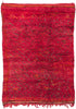 6 x 8 Vintage Red Beni MGuild Moroccan Rug 21278