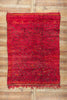 6 x 8 Vintage Red Beni MGuild Moroccan Rug 21278