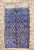 7 x 12 Vintage Blue Moroccan Rug 21279
