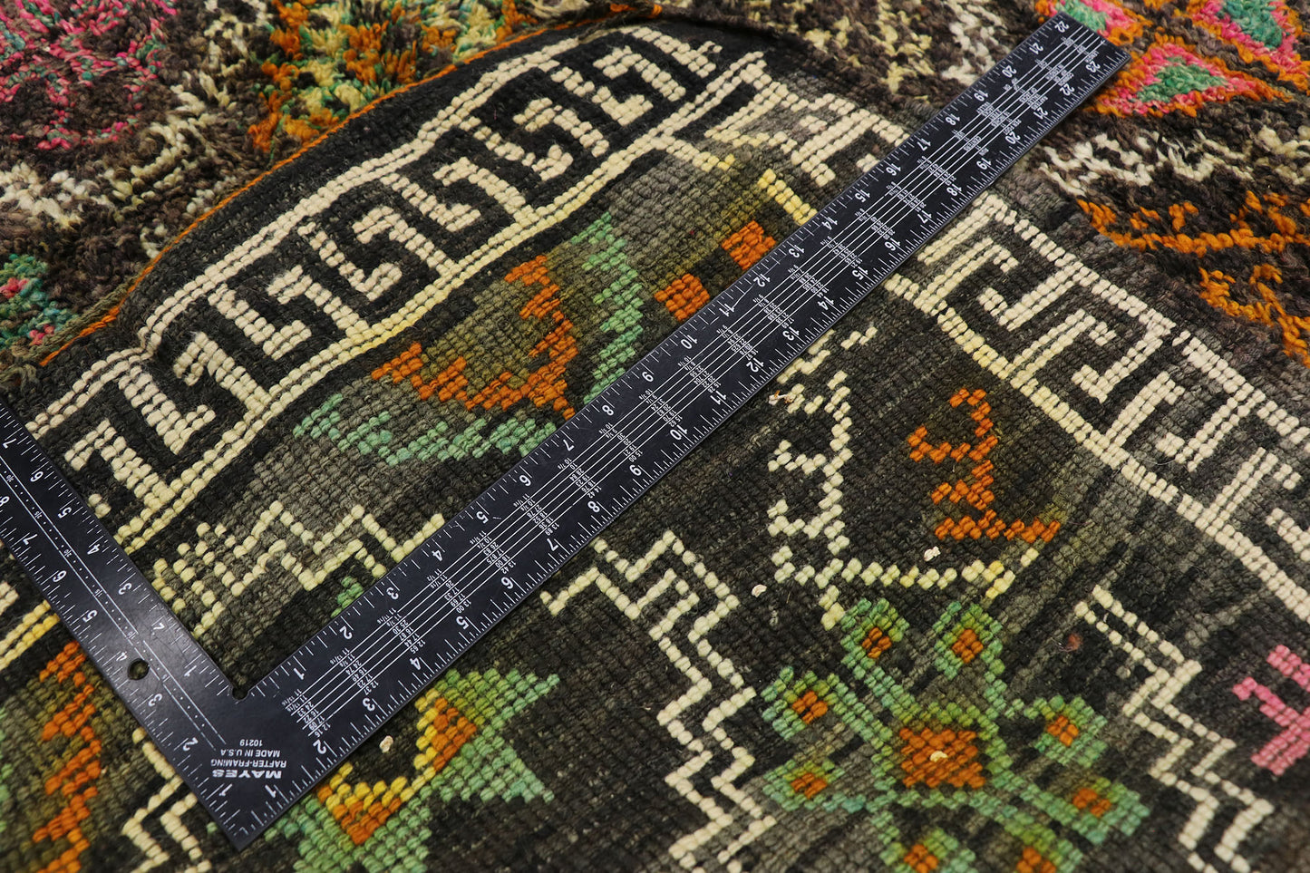 6 x 13 Vintage Boujad Moroccan Rug 21282