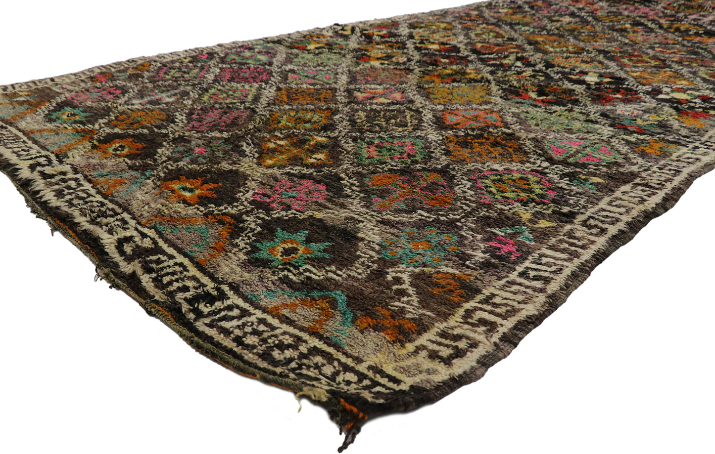6 x 13 Vintage Boujad Moroccan Rug 21282