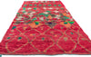 5 x 11 Vintage Red Boujad Moroccan Rug 21294