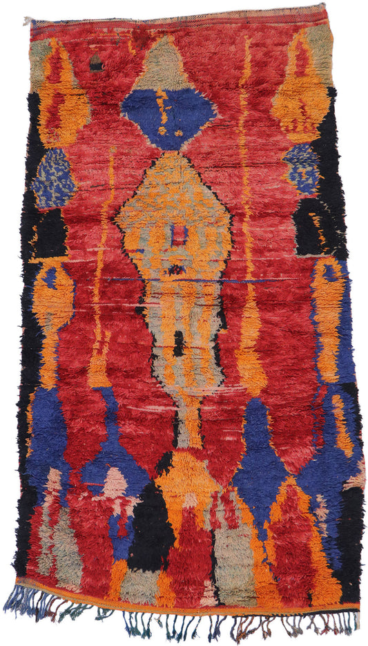 4 x 8 Vintage Talsint Moroccan Rug 21300