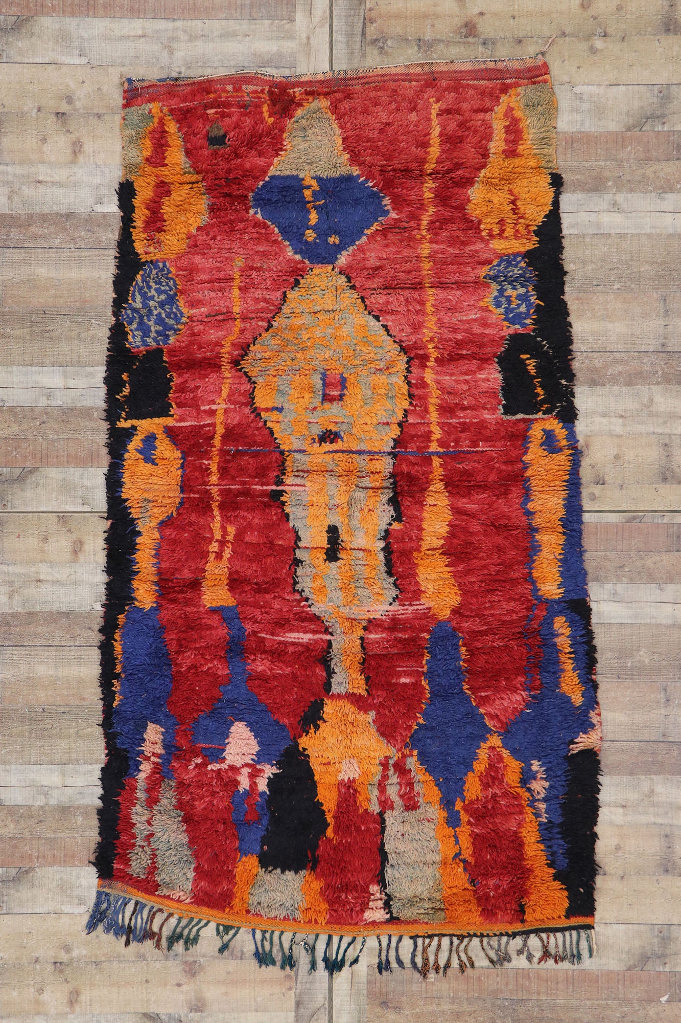 4 x 8 Vintage Talsint Moroccan Rug 21300