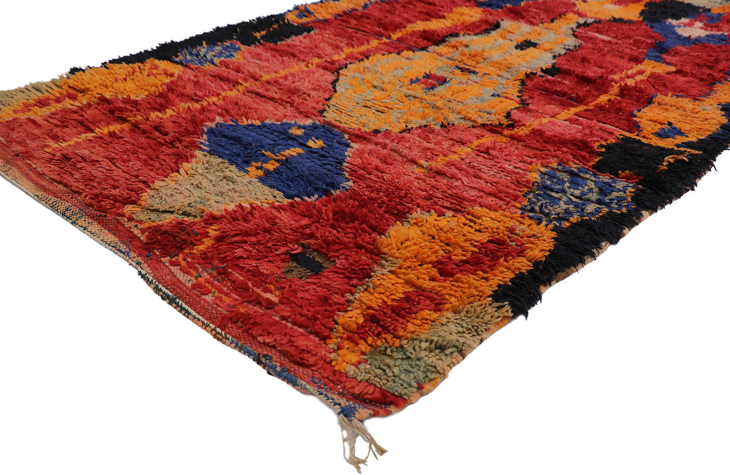 4 x 8 Vintage Talsint Moroccan Rug 21300