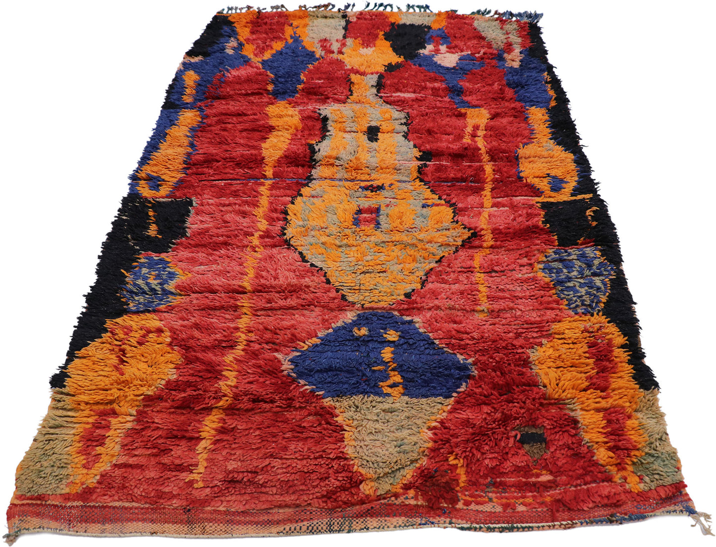 4 x 8 Vintage Talsint Moroccan Rug 21300