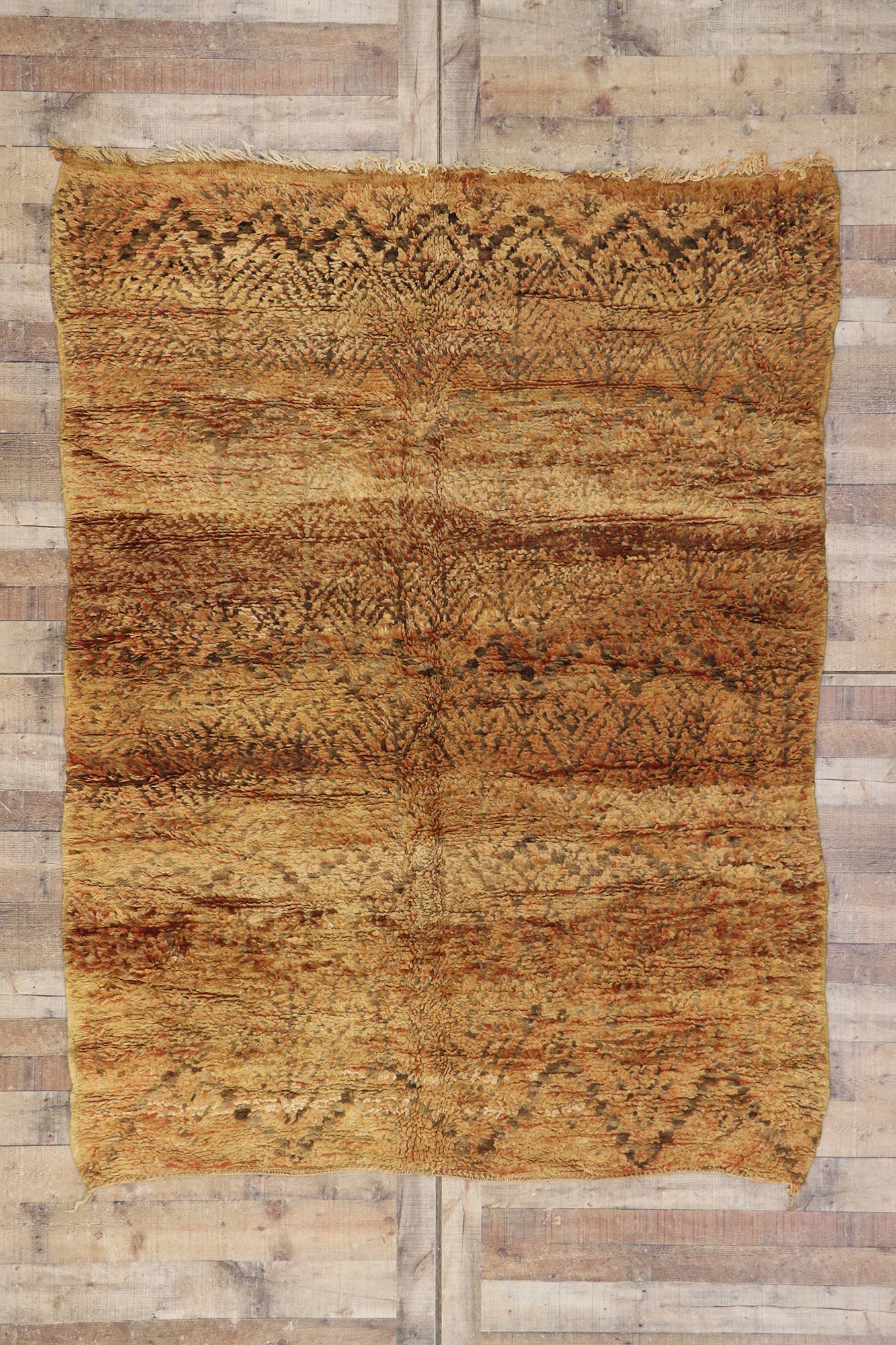 6 x 8 Vintage Beni MGuild Moroccan Rug 21301